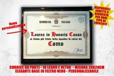 Laurea personalizzata quadro usato  Italia