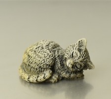 Sammelfigur katze liegend gebraucht kaufen  Deutschland