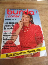 Magazine burda vintage d'occasion  France