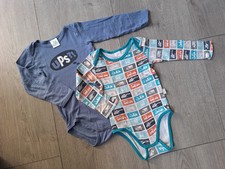 Langarmbodys 104 blau gebraucht kaufen  Berlin
