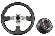 Chrome sports steering for sale  PETERBOROUGH