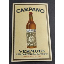 Cartolina torino carpano usato  Alessandria
