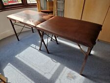 Brown portable folding for sale  LONDON