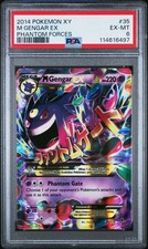 2014 Pokemon M Gengar EX Phantom Forces XY #35 PSA 6 EX-MT comprar usado  Enviando para Brazil