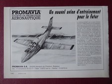 1985 pub promavia d'occasion  Expédié en Belgium