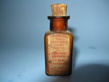 Antique tiny morphine for sale  Chester