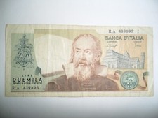 Banconota 2000 lire usato  Reggio Calabria