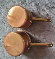 Petites casseroles cuivre d'occasion  Breuvannes-en-Bassigny