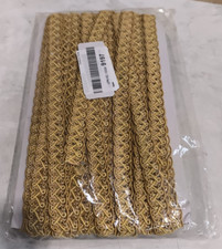Golden gimp braid for sale  PETERSFIELD