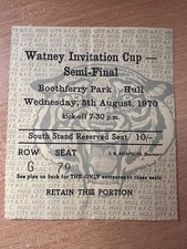 Ticket 1970 hull for sale  DUNMOW