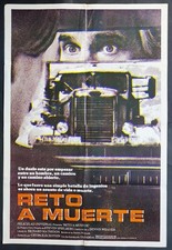 Dennis Weaver primeiro filme Spielberg estreia DUELO pôster original 1971 filme 1501 c comprar usado  Enviando para Brazil