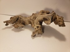 Grande decoração de sala de madeira natural à deriva 12” exibição de joias madeira retorcida horizontal  comprar usado  Enviando para Brazil