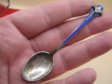 Vintage silver enamel for sale  UK
