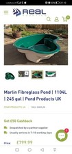 Fibreglass fish pond for sale  CLACTON-ON-SEA