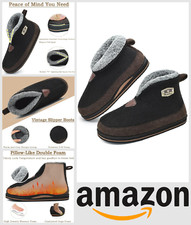 Mens fleece boot for sale  NEWTON ABBOT