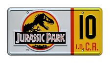 Jurassic Park | Jeep Wrangler Sahara | #10 | Carimbado réplica prop Placa comprar usado  Enviando para Brazil
