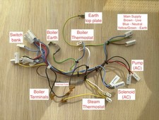 Gaggia classic wiring for sale  LONDON