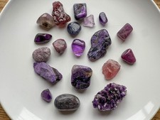 Purple crystal gemstone for sale Purple crystal gemstone for sale  LONDON