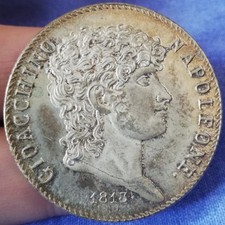 gioacchino napoleone 1813 5 lire usato gioacchino napoleone 1813 5 lire usato Serino