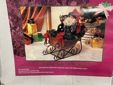 Christmas wicker metal for sale  Wolcott