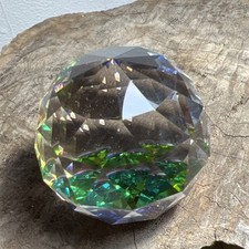 faceted crystal ball for sale  ELY