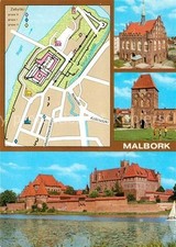 Malbork Gotycki ratusz Brama Garncaska Zespol z na sprzedaż  Wysyłka do Poland