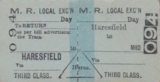 Midland railway ticket for sale  WATFORD