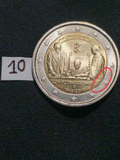 Moneta due euro usato  Asti