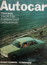 Autocar magazine 1969 for sale  TWICKENHAM