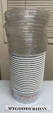 Usado, Plastic Bucket With Lids Round 5.98” X 3” 50 Oz  Food Containers Pack Of 20 Each comprar usado  Enviando para Brazil