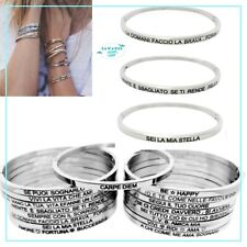 Bracciale donna acciaio usato  Napoli