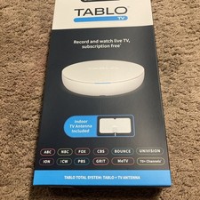 Tablo TV 4ª Geração 2 Sintonizador 128 GB 50 Horas OTA Live TV DVR + 35 Milhas Antena Interna comprar usado  Enviando para Brazil