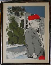 Bruno caruso litografia usato  Buggiano
