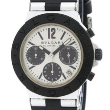 Relógio masculino automático cronógrafo alumínio BVLGARI AC38TA BF580509 comprar usado  Enviando para Brazil