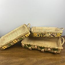 Vtg wicker casserole for sale  Saint Augustine