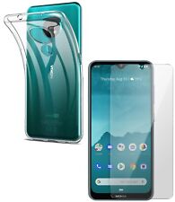 VERRE TREMPÉ + COQUE ANTICHOC TRANSPARENTE Pour NOKIA 7.2 PROTECTION INTEGRAL comprar usado  Enviando para Brazil