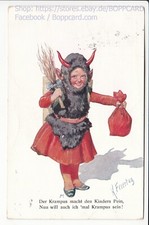 Künstlerkarte krampus sig gebraucht kaufen  Duisburg