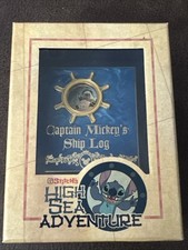 Pin Disney-JUMBO-Cruise Stitch's High Sea Adventure-M-Captain's Ship Log LE 500 comprar usado  Enviando para Brazil