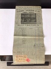 Alfred jackson co. for sale  NEW MILTON