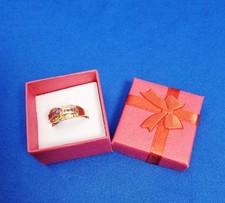 Wunderschöner damenring rote gebraucht kaufen  Berlin