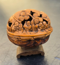 Noix sculpté decor d'occasion  Le Havre-