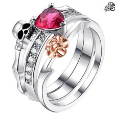 Heart skull engagement for sale  Quincy