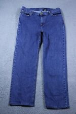 Jeans Crazy Horse Feminino 14 Azul Cintura Média Bootcut Lavagem Escura Jeans Elástico 38x32 comprar usado  Enviando para Brazil