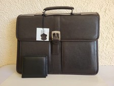 Leder aktentasche geldbeutel gebraucht kaufen  Gundelsheim
