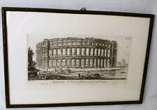 Piranesi incisione anfiteatro usato  Roma