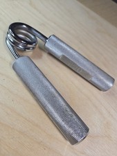 Aperto para exercícios de força pesada aperto de mão antebraço punho metal 200 libras comprar usado  Enviando para Brazil