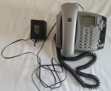 Telefone fixo com fio Motorola MD-491 com carregador testado sem aparelhos adicionais comprar usado  Enviando para Brazil