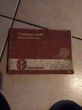Livret utilisation hesston d'occasion  Les Bordes