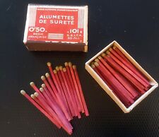 Surete matches box d'occasion  Expédié en Belgium