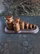 Brass vintage weights for sale  TADLEY